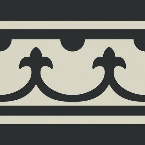 Ribesalbes Pasion Negro Cenefa 20x20