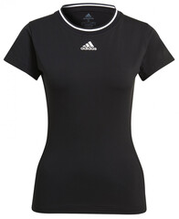 Женская теннисная футболка Adidas Freelift Tee W - black/white