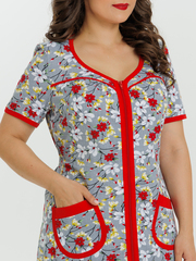 4595В Халат на молнии