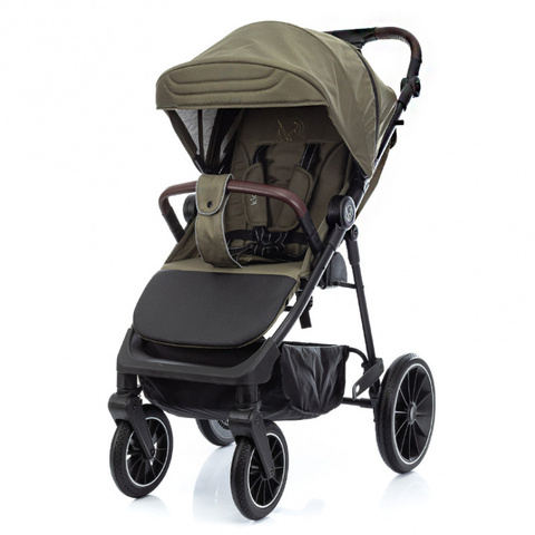 Детская прогулочная коляска KIDZI Storm, Olive