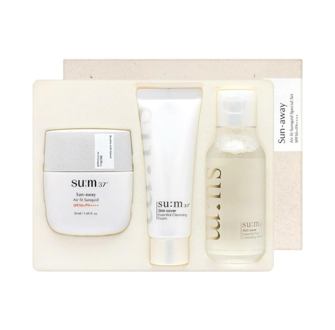 Su:m37 Sun-away Air fit Sunquid special set SPF 50+/PA++++