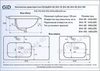 Врезная раковина Gid NYJ844-60