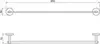 Aquatek AQ4614CR полотенцедержатель 600 мм