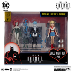 Фигурки McFarlane Toys DC: Poison Ivy, Live Wire & Supergirl (The New Batman Adventures) (Бамп)