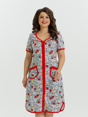 4595В Халат на молнии