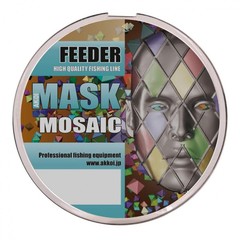Рыболовная леска Akkoi Mask Feeder 0,184мм 150м Dark Brown MFE150/0.184