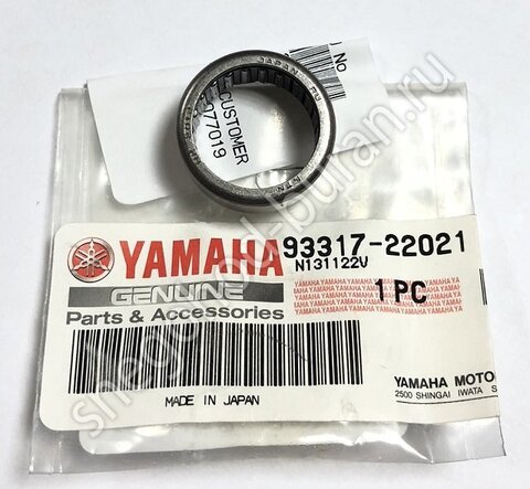 Подшипник игольчатый Yamaha 933172202100