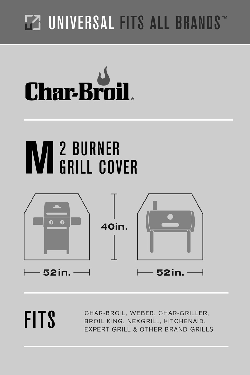 Чехол универсальный Char-Broil Performance для 2-3 гор. грилей