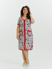 4595В Халат на молнии