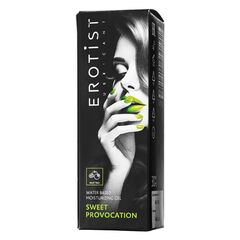 Съедобный гель Erotist Sweet Provocation Fruit Trio со вкусом киви, граната и яблока - 30 мл. - 