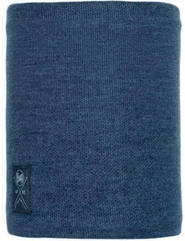 Картинка шарф-труба Buff neckwarmer knitted polar Neo Navy - 1