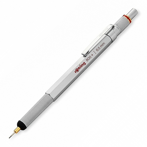 Карандаш механический Rotring 800+ Matte Silver, 0.5 mm  (1900183)