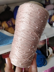 Пудра, арт. 16, хлопок с бисером