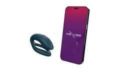 Темно-зеленый вибратор для пар We-Vibe Sync O - 