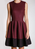 Платье из шерсти ALEXANDER MCQUEEN