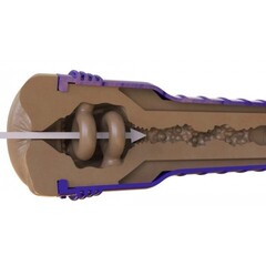 Мастурбатор реалистичный Fleshlight Boost Blast Female коричневый (анус)