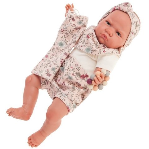 Munecas Antonio Juan Кукла-младенец Reborn Каталина в розовом 52см (8161)