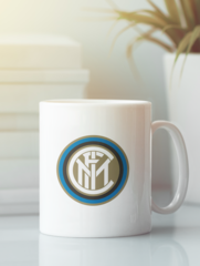 Кружка с изображением FC Internazionale (ФК Интернационале) белая 001