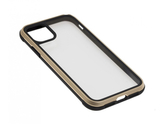 Противоударный чехол с алюминиевой рамкой K-Doo Ares для iPhone 12 (Золотой)