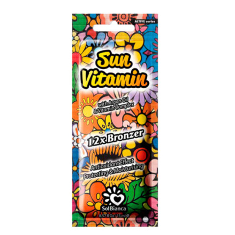Sun Vitamin с 12-компонентным бронзатором, саше 15 мл