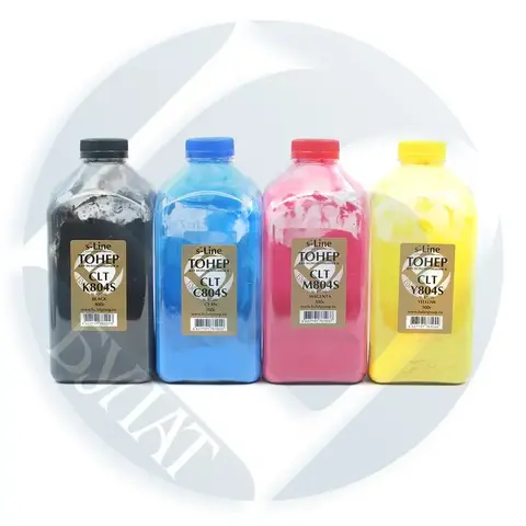 Тонер с девелопером БУЛАТ s-Line CLT-Y804S для Samsung SL-X3280 (Жёлтый, банка 300 г)