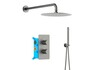 Aquatek AQ1376BGM AQ1376BGM ЕВРОПА Set 3 в 1 душевой комплект, шлиф. черный хром