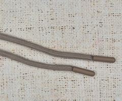 Шнур, L 138 см, ш. 5 мм, бежевый