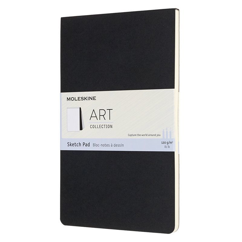 Moleskine Art Large Sketch Pad - Black, ARTSKPAD3