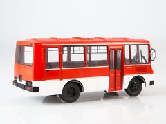 PAZ-3205 red-white 1:43 Modimio Our Buses #2