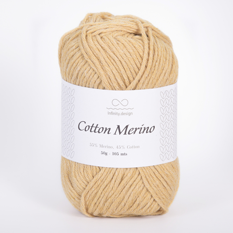 Пряжа Infinity Cotton Merino 2124 солома