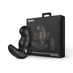 Черный вибромассажер простаты Nexus Ride Extreme - 14,1 см. - 