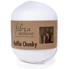 Пряжа Fibra Natura Raffia Chunky (01)