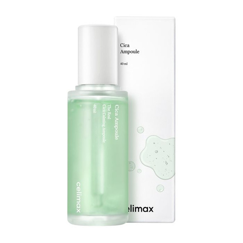 CELIMAX Сыворотка успокаивающая с центеллой The Real Cica Niacinamide AC Calming Serum (40мл)