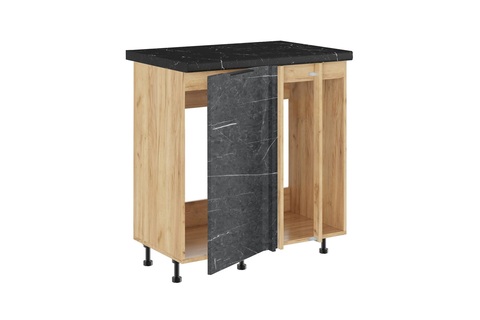 Брауни МП-850 шкаф под мойку (Стол под мойку (прямой угол) одна створка+2 фальшпанели)