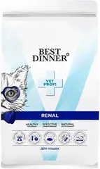 Best Dinner Vet Profi Renal сухой корм для кошек при острой или хронической болезни почек 1,5 кг