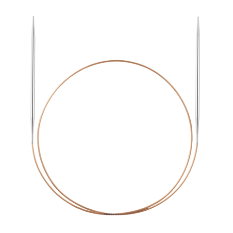 Спицы Addi круговые с гибкой леской 120 см, 3.5 мм