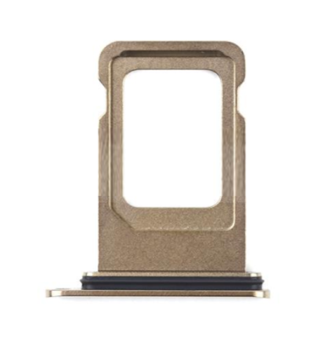 SIM Card Holder 卡托 (10 Pieces/Lot) 10个装 for Apple iPhone Xs Max Gold