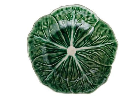 Салатник индивидуальный с резным краем Bordallo Pinheiro Капуста 12см