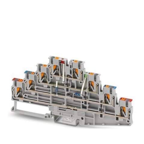 PT 2,5-L RD/L BU/L LED 24 GN/L LED 24 RD-Многоярусный клеммный модуль