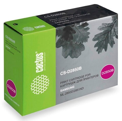 Картридж лазерный Cactus CS-D2850B ML-D2850B черный (5000стр.) для Samsung ML-2850/2851