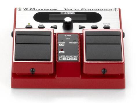 BOSS VE-20 двойная педаль гармонайзер