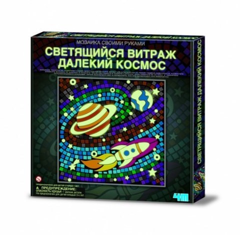 Набор 4M Светящийся витраж Далекий космос 00-04649
