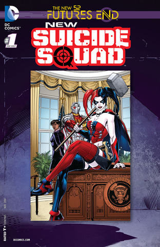 Futures End New Suicide Squad Lenticular Cover