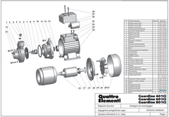 Крышка QUATTRO ELEMENTI G401Ci/A401Ci распределительной коробки (910-119-27)