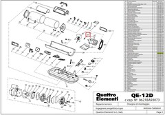 Адаптер QUATTRO ELEMENTI QE12D крыльчатки (243-899-341)