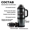 Картинка термос Skully KD9001-3.6 Black - 5