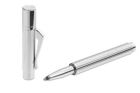 Ручка шариковая Graf von Faber-Castell Pocket Platimun, MBlack (148010)