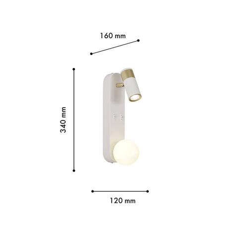 Настенный светодиодный светильник F-Promo INVENTO 4172-2W