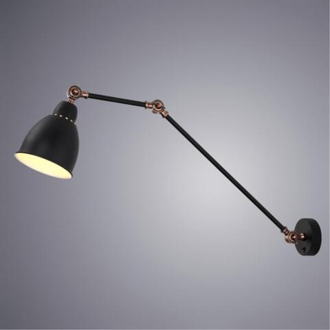 Настенный светильник Arte Lamp BRACCIO A2055AP-1BK
