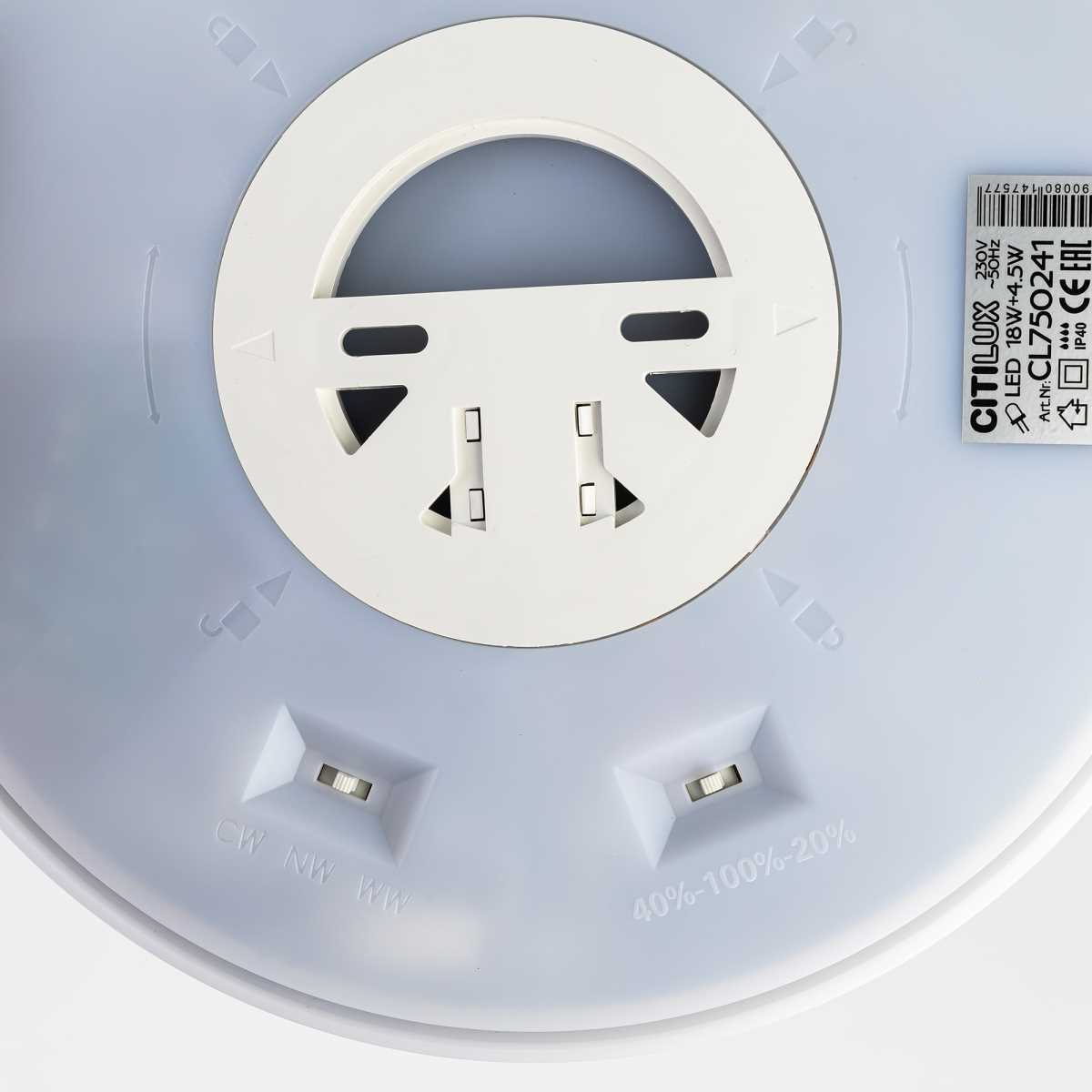 Потолочный светодиодный светильник Citilux Etalon CL750241